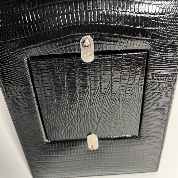 Renzo Romagnoli Black Crocco Leather Single Watch Wander Box RENZBO-045 - Picture 5 of 16